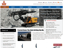 Tablet Screenshot of ksdrillrig.com